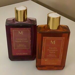 Modern Expressions Vanilla Pumpkin Spice & Cinnamon Apple Crisp Bath & Shower
